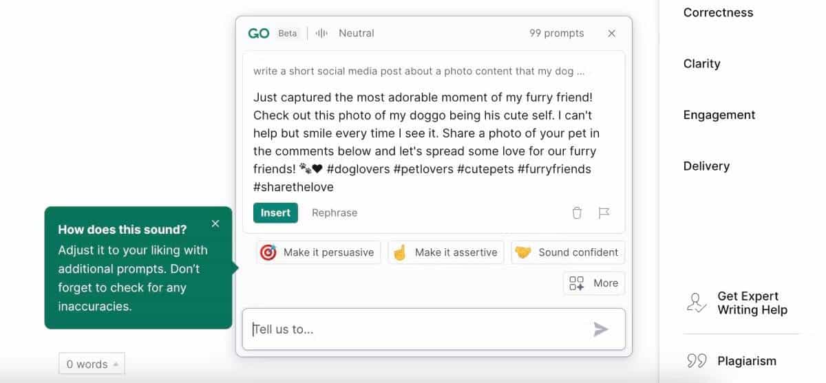 صورة لـ كيفية استخدام مُساعد الكتابة بالذكاء الاصطناعي لإنشاء مُحتوى جذَّاب | 1No61-DyGOOjQxJP4KW5aUw-DzTechs