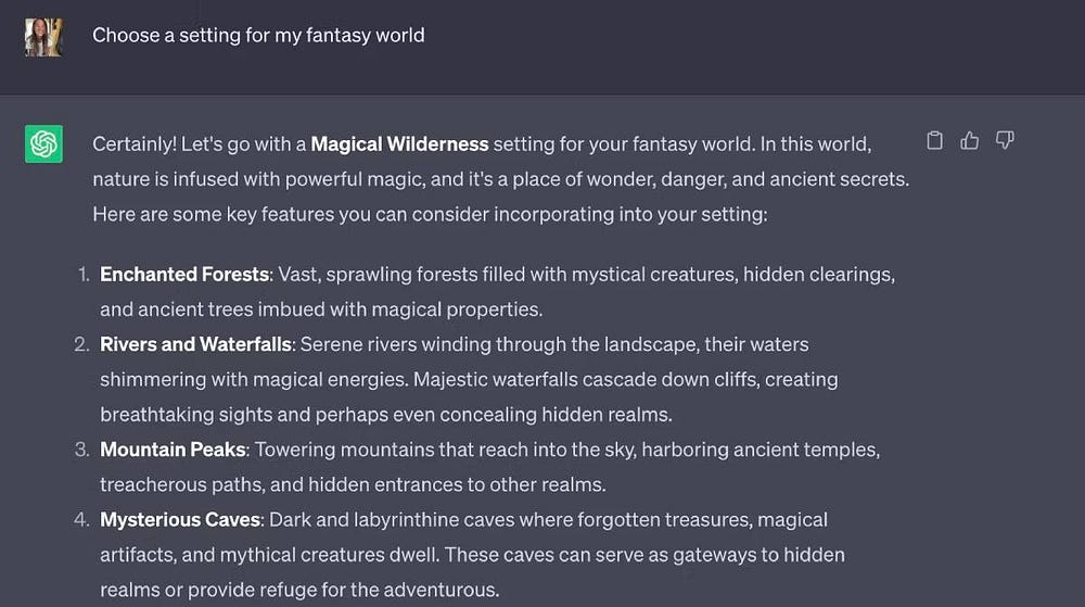 صورة لـ كيفية استخدام ChatGPT لإنشاء عوالم خيالية واقعية ومُبتكرة | 1OBpEiy2YDJ9fv75U0DTLeA-DzTechs