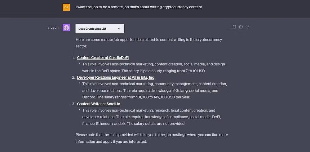 صورة لـ أفضل الإضافات لـ ChatGPT لتداول العُملات المُشفرة | 1PdjFa8qgFc0rKYGLXN3cow-DzTechs