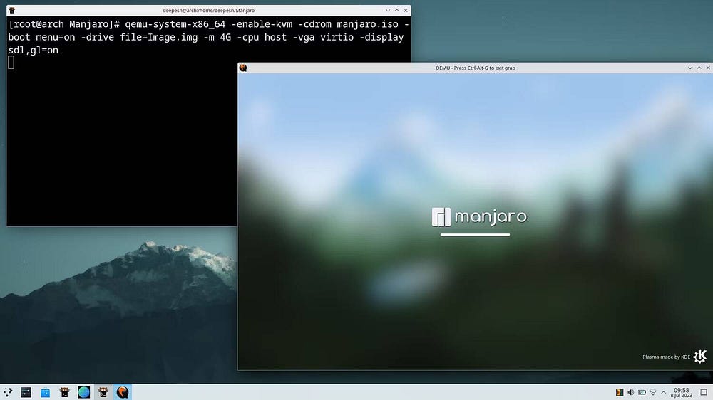 صورة لـ كيفية تثبيت KVM في Arch Linux وتهيئة جهازك الافتراضي | 1RJ0UCtbFc02HGlkMudeVOg-DzTechs
