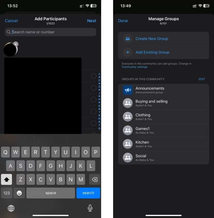 صورة لـ مقارنة بين مجتمع WhatsApp ومجموعة WhatsApp: ما الفرق؟ | 1RQ6a-aEqX7DXWUSW4RPcWA-DzTechs