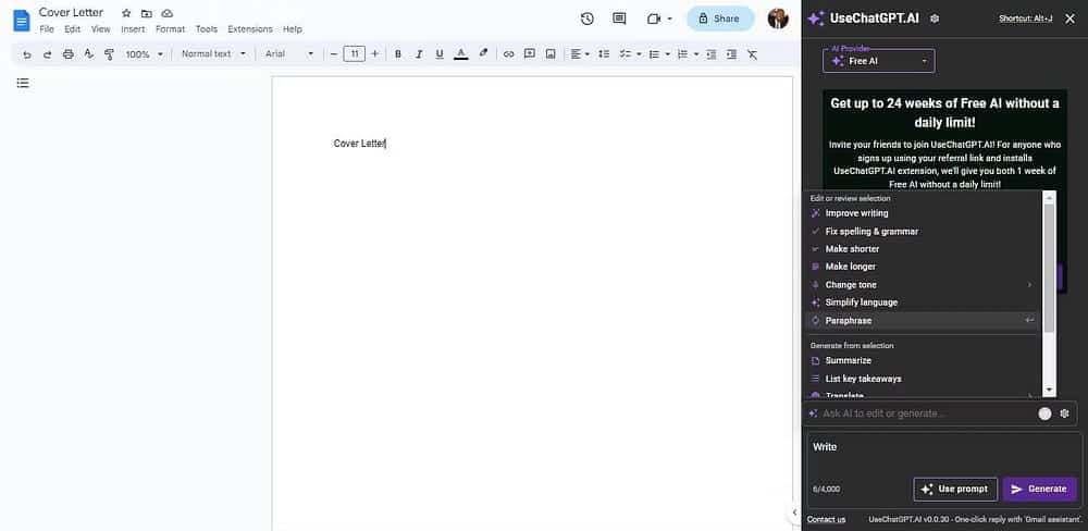 صورة لـ ما هي إضافة UseChatGPT وماذا يُمكن أن تفعل؟ | 1S4razySBgsQfzfxEZqsqAA-DzTechs