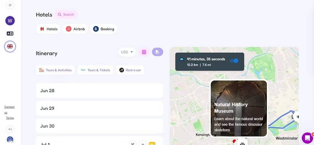 صورة لـ تطبيقات الذكاء الاصطناعي لتخطيط السفر مجانًا للحصول على مسار رحلة فوري | 1TFq4TuF26bXARrvcT_ctVw-DzTechs