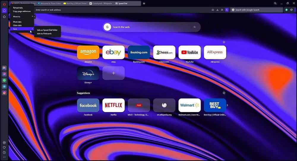 صورة لـ كيفية تحقيق أقصى استفادة من Tab Islands في مُتصفح Opera One | 1ZffjxDHlU_RGga_Iki1rxQ-DzTechs