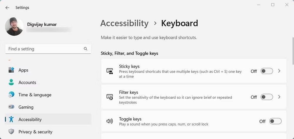 صورة لـ مفتاح Shift لا يعمل على Windows؟ جرِّب هذه الإصلاحات | 1gOxlR7n0cYmubSrfgWwS5Q-DzTechs