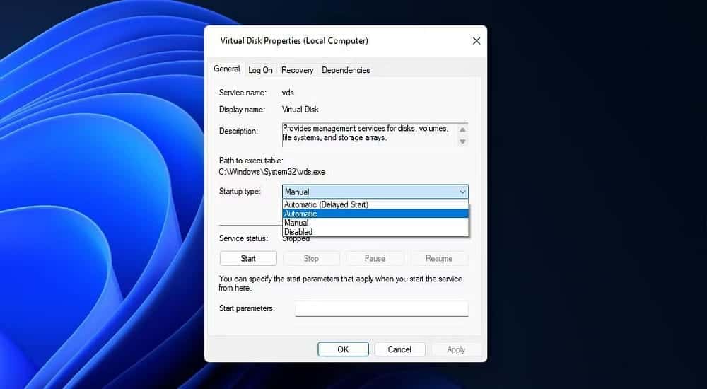 صورة لـ كيفية إصلاح خطأ “تعذر على إدارة الأقراص بدء تشغيل خدمة الأقراص الافتراضية (VDS)” في Windows | 1iootyR2_XGjOKB77WFcCTA-DzTechs