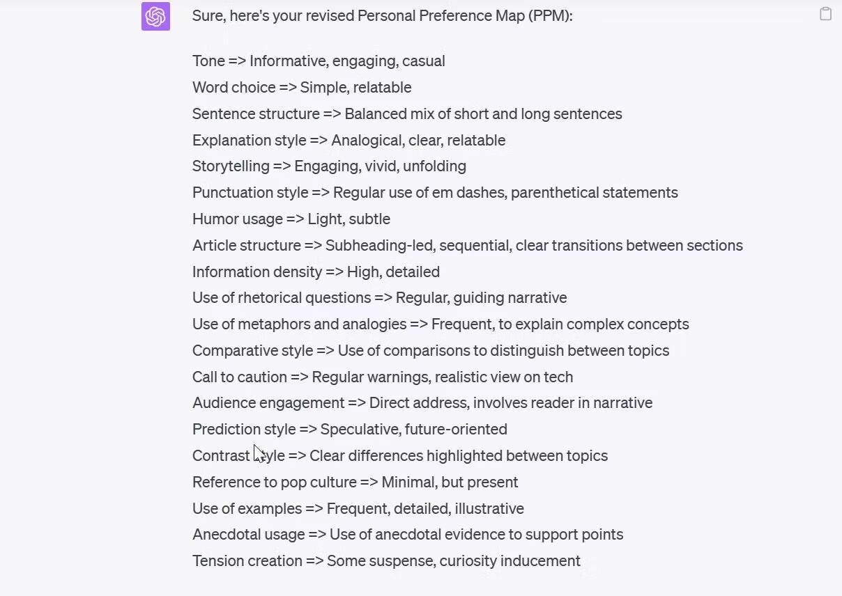 صورة لـ كيفية تدريب ChatGPT على الكتابة بأسلوبك الخاص | 1kmpo25aarVXUPMTPs1-xcA-DzTechs