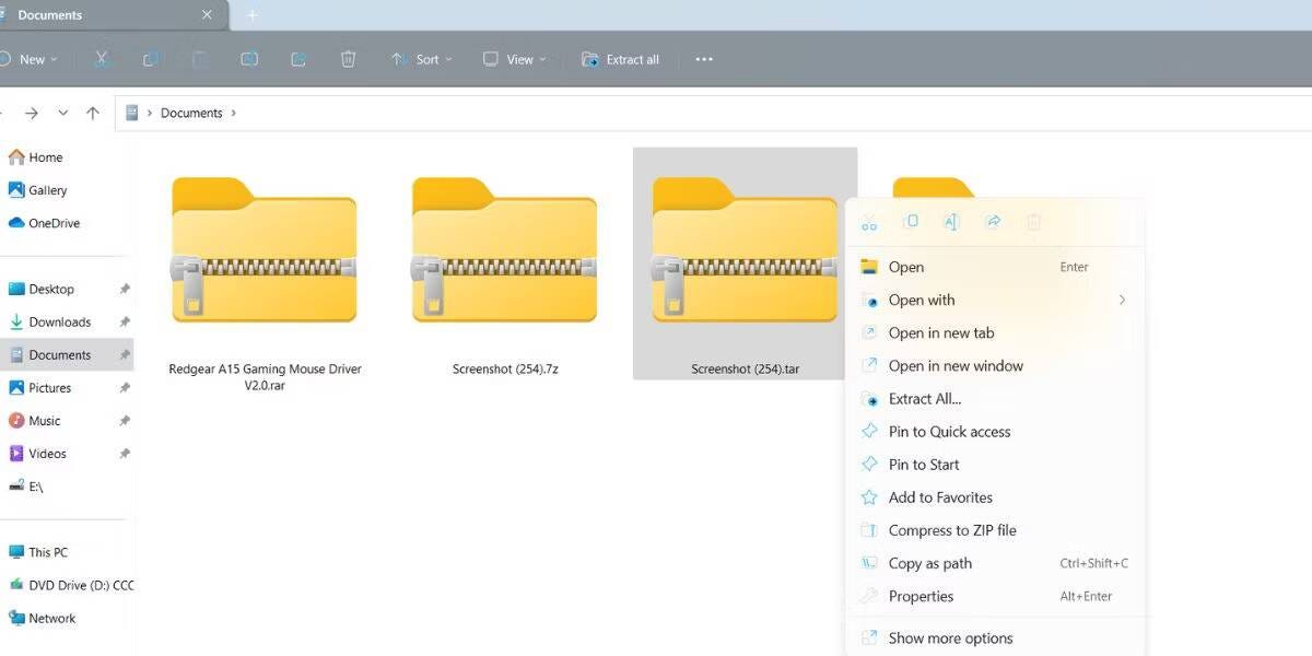 صورة لـ كيفية تمكين دعم تنسيقات الملفات المضغوطة على Windows 11 | 1nvIUYDdNGoS-EVcGzorzfg-DzTechs