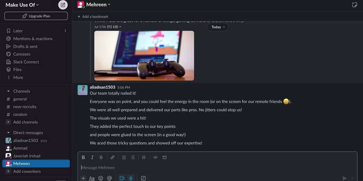 صورة لـ ما يجب فعله وما لا يجب فعله في الحديث الجانبي عند العمل عن بُعد | 1pp1aQTUmxg0HLOLyvXT6Hg-DzTechs