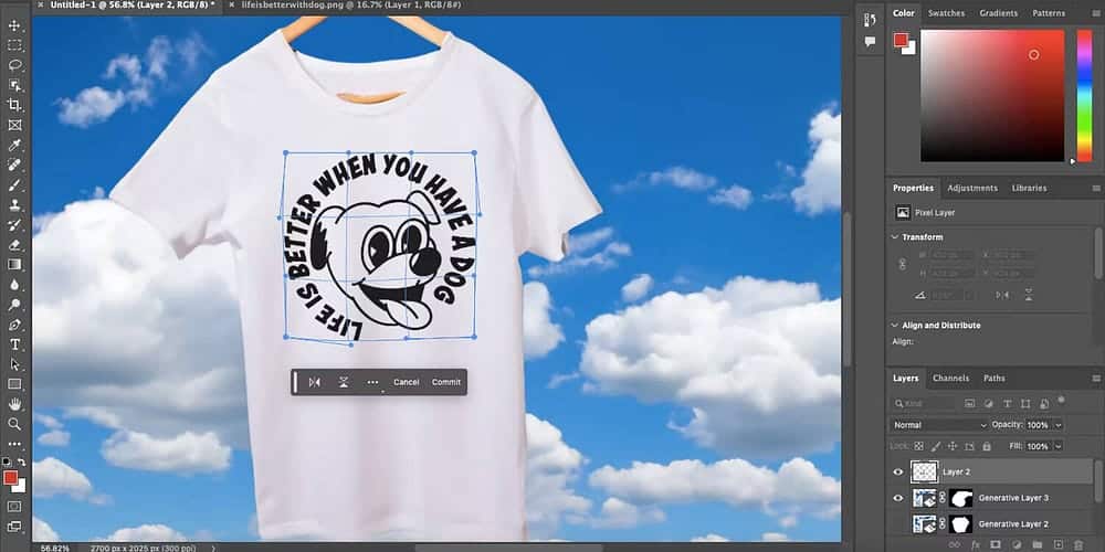 صورة لـ كيفية إنشاء نماذج بالحجم الطبيعي لعلامة ملابسك باستخدام Generative Fill في Photoshop | 1q_oVcspC0VeYZPgjzXZ_Ag-DzTechs