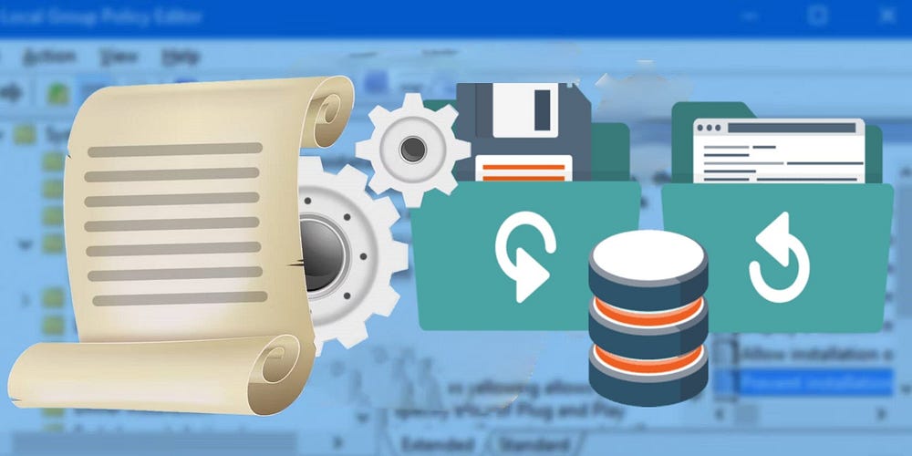 صورة لـ كيفية عمل نسخة احتياطية من إعدادات سياسة المجموعة على Windows | 1sIo2sI2o6KHCTpahYpypJA-DzTechs