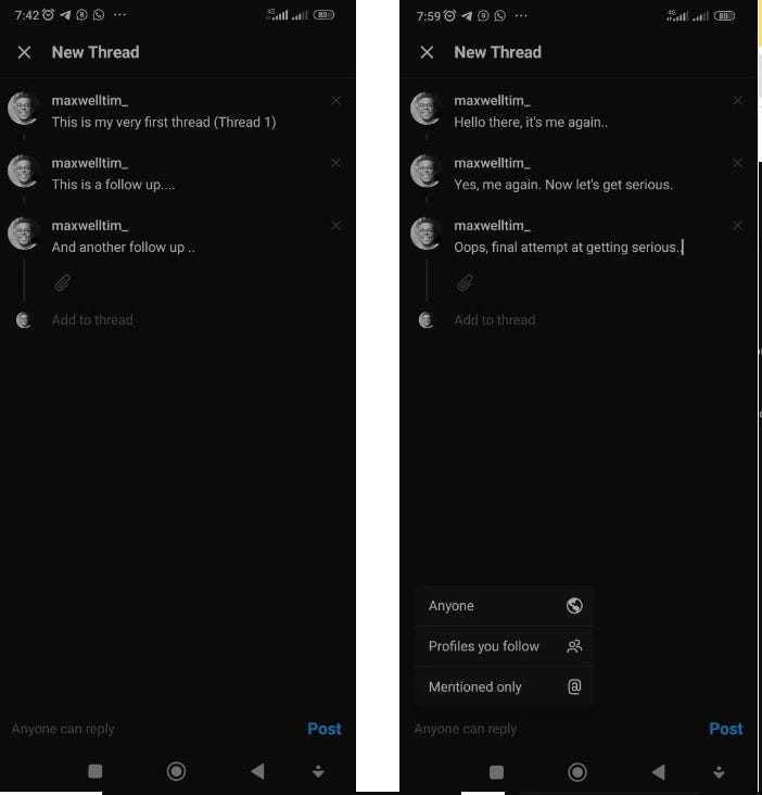 صورة لـ كيفية التسجيل في Threads وبدء استخدام التطبيق | 1yDrHgMvpgDCfccX_QU8beQ-DzTechs