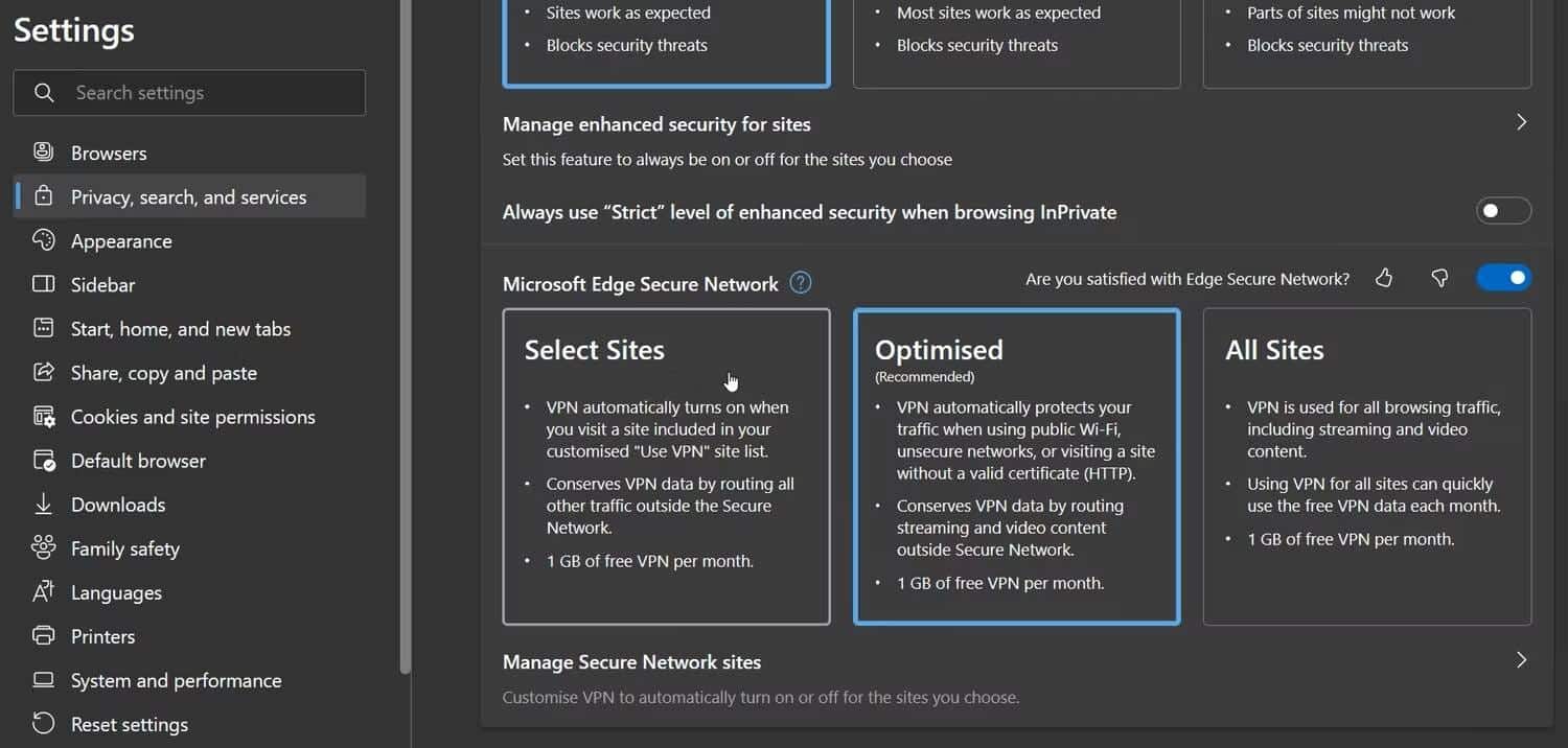 صورة لـ كيفية تمكين خدمة VPN المُضمَّنة على Microsoft Edge | 1zMow7LCnPyTrNanrRJ_tlw-DzTechs