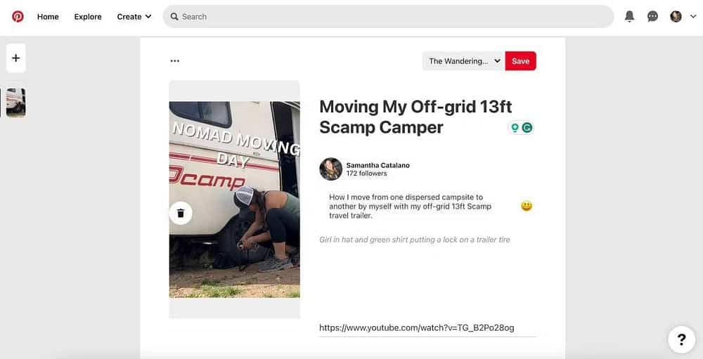 صورة لـ كيفية دمج مقاطع فيديو Youtube في حسابك على Pinterest (ولماذا يجب عليك) | 17921MRqYtPuzxpHbaFlgFA-DzTechs