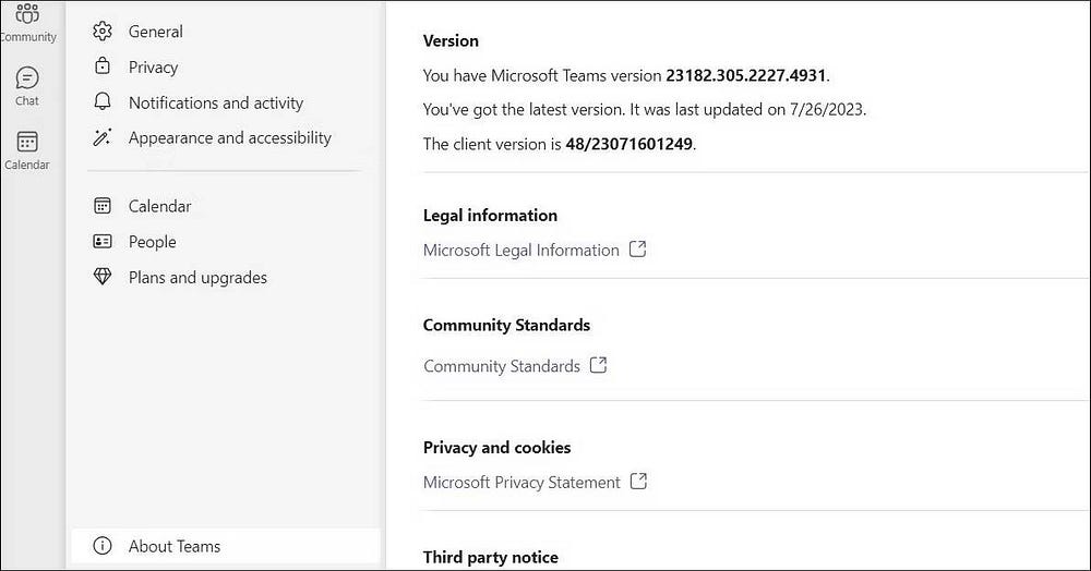 صورة لـ دليل إصلاح مشاركة الشاشة لا تعمل في Microsoft Teams على Windows | 1B7w3xxFiZQIc4lab2cD_Mg-DzTechs