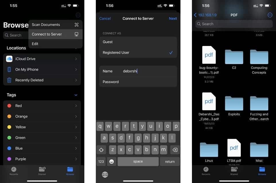صورة لـ كيفية الوصول إلى ملفات Linux على iOS و Android باستخدام مشاركة الملفات عبر الشبكة | 1CEUYAZeByAJZR3CzyJFsMQ-DzTechs