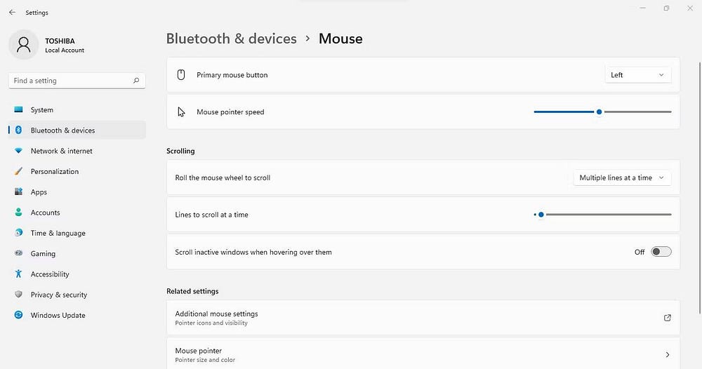 صورة لـ دليل إصلاح مشكلة تحرك المؤشر تلقائيًا بشكل غير مرغوب فيه على Windows 11 | 1D2hHY712zsCxCOMkOF3R6w-DzTechs