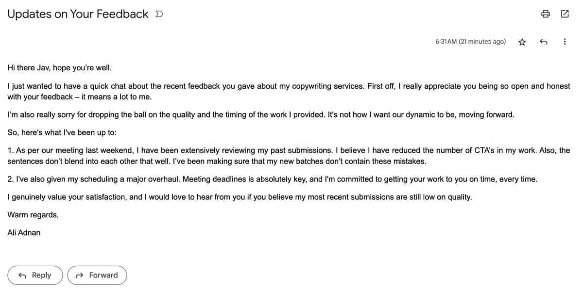 صورة لـ إستراتيجيات فعّالة للتعامل مع تقييمات العملاء السلبية كعامل مُستقل وتجنب الأخطاء عند الرد | 1DmUBDMTK5NAN-QYFQeMjqw-DzTechs