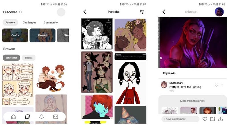 صورة لـ أفضل المنصات لمشاركة فنك الرقمي عبر الإنترنت | 1FEOFHOuVIF6IZLEBlIIYNg-DzTechs