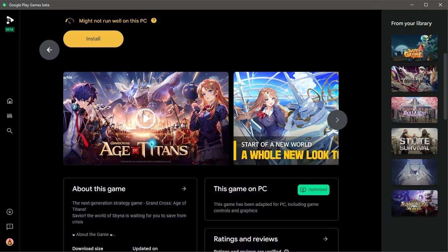 صورة لـ أفضل الألعاب التي يمكنك مُمارستها على الكمبيوتر من خلال الإصدار التجريبي من Google Play Games | 1RjDETxC93KM3Lmq1C9evUw-DzTechs