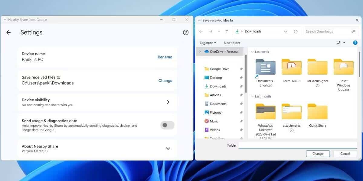 صورة لـ ماذا تفعل إذا كان تطبيق “المشاركة عن قرب” من Google لا يعمل على Windows | 1WjiK-1wu1zJL3-zQ6Ti9vA-DzTechs