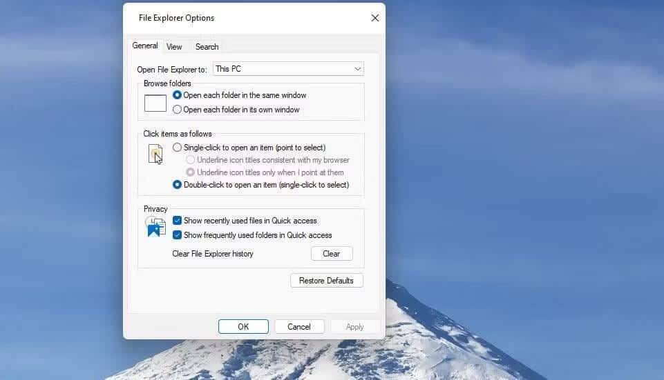 صورة لـ حلول فعّالة لمشكلة عدم فتح المجلدات عند النقر المُزدوج عليها في Windows 11/10 | 1sG0ojxTa_y72pwjg6oG5nA-DzTechs