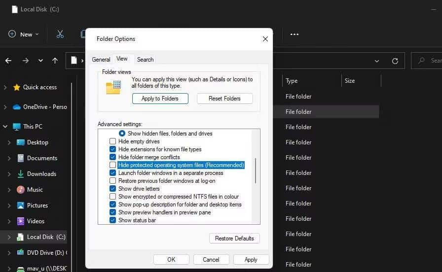 صورة لـ دليل استكشاف الخطأ “تعذر علينا تعيين مكان الحفظ الافتراضي الخاص بك” في Windows وإصلاحه | 1wnzl1g_4wHZevjJWG8xIkg-DzTechs
