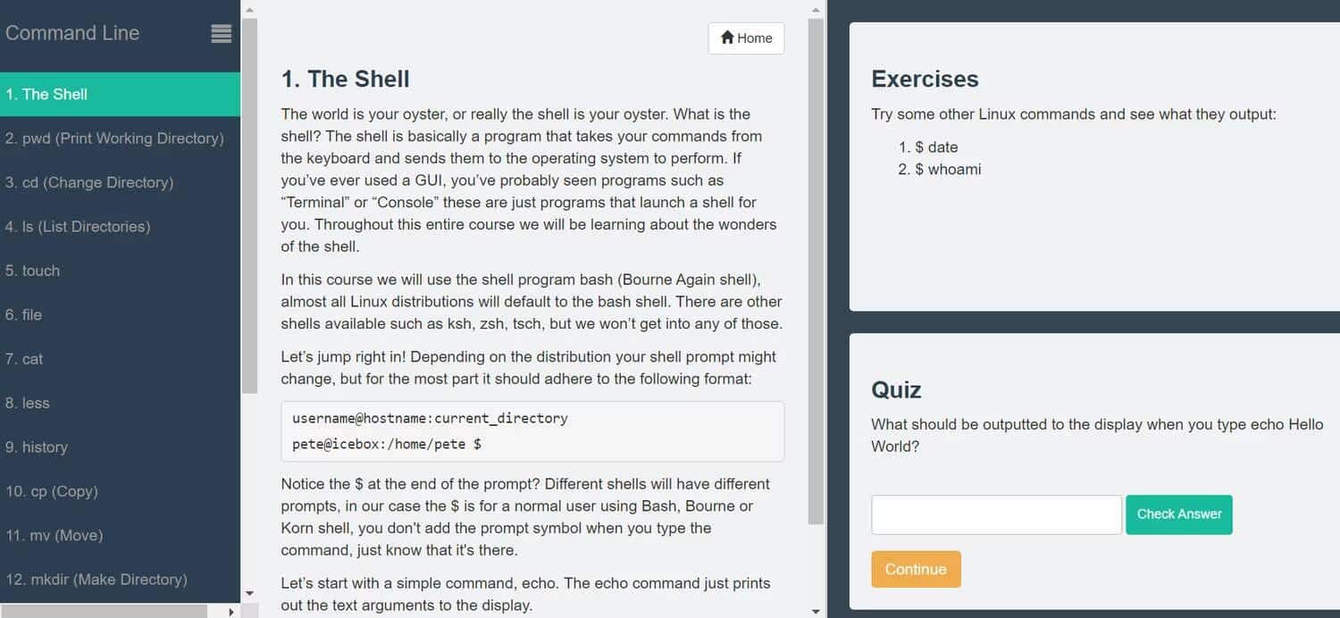 صورة لـ ألعاب ومواقع إلكترونية مجانية لإتقان التعامل مع Linux وسطر الأوامر | 1xdvn_BkignIHv2Y7gexgAg-DzTechs