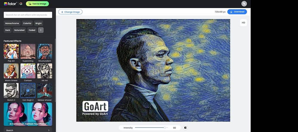 صورة لـ أفضل مولدات الفن بالذكاء الاصطناعي لإنشاء لوحات فنية مُبتكرة من الصور | 1z8iuL6DyGIwxt0JWZ4z3Ww-DzTechs