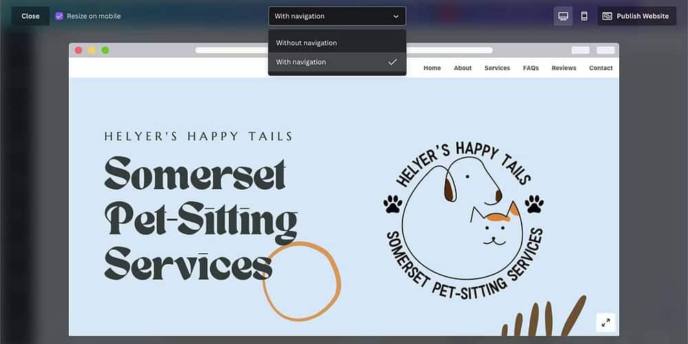 صورة لـ ميزات وعيوب استخدام أداة إنشاء مواقع الويب في Canva لتصميم موقعك على الويب | 1HXaCZVfeov2va7LaDq5JJQ-DzTechs
