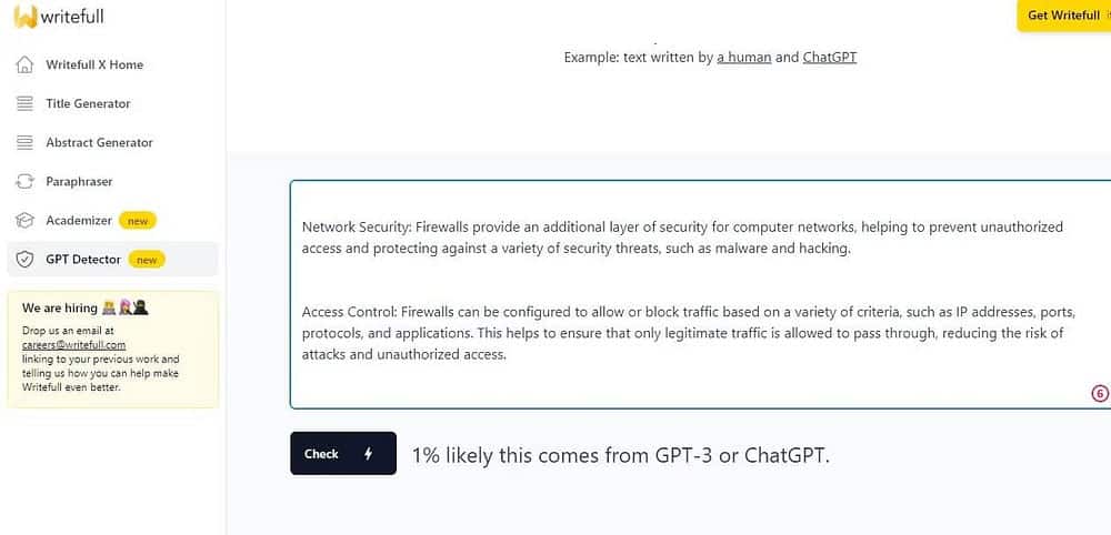 صورة لـ كيف تكشف مما إذا كان النص قد تم إنشاؤه بواسطة الذكاء الاصطناعي: أكثر الأدوات دقة | 1UuP5_kDVdEdDjrCM5LgUDg-DzTechs