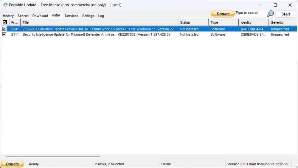 صورة لـ دليل استخدام Portable Update لتحديث نظام Windows بدون اتصال بالإنترنت | 1kyl4DNWxgxcpnUeUIw-0NQ-DzTechs