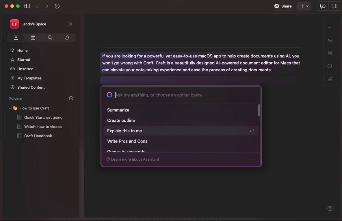 صورة لـ تطبيقات الـ Mac المُحسَّنة بالذكاء الاصطناعي للإنتاجية القصوى وتوفير الوقت | 1xCFX5aBWqK6QVyyIK-RaBQ-DzTechs