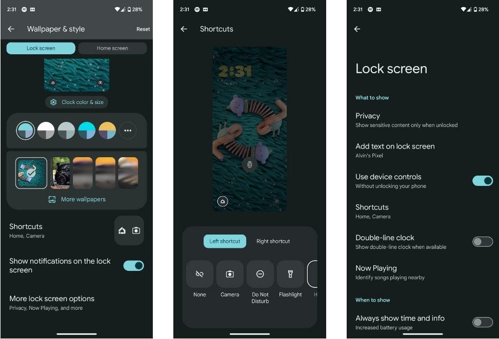 صورة لـ تعرف على أفكار تخصيص شاشة القفل في Android 14: قم بتجربة الميزات الجديدة والمُبتكرة | 10b7seONXuVptbF1SdSmIcw-DzTechs
