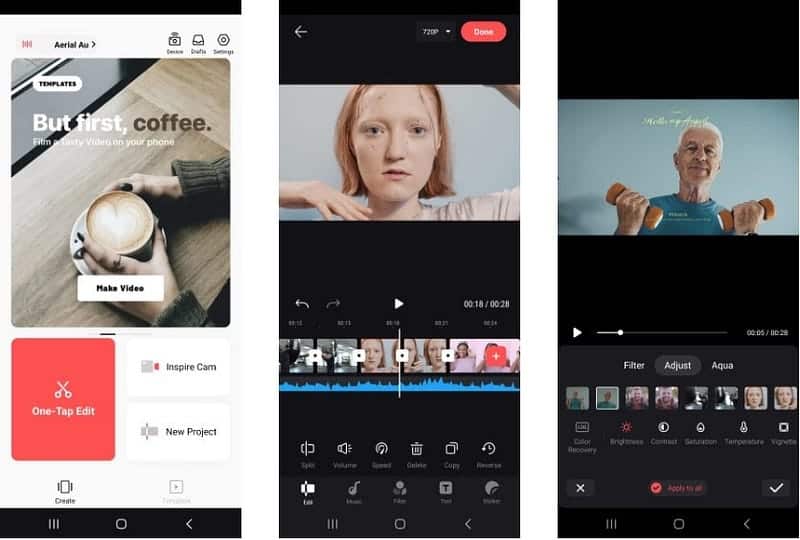 صورة لـ أفضل تطبيقات تعديل الفيديو على الأجهزة المحمولة مع الاستفادة من قوة الذكاء الاصطناعي | 1Dg0lssLNX5cP8pdQadfZpw-DzTechs