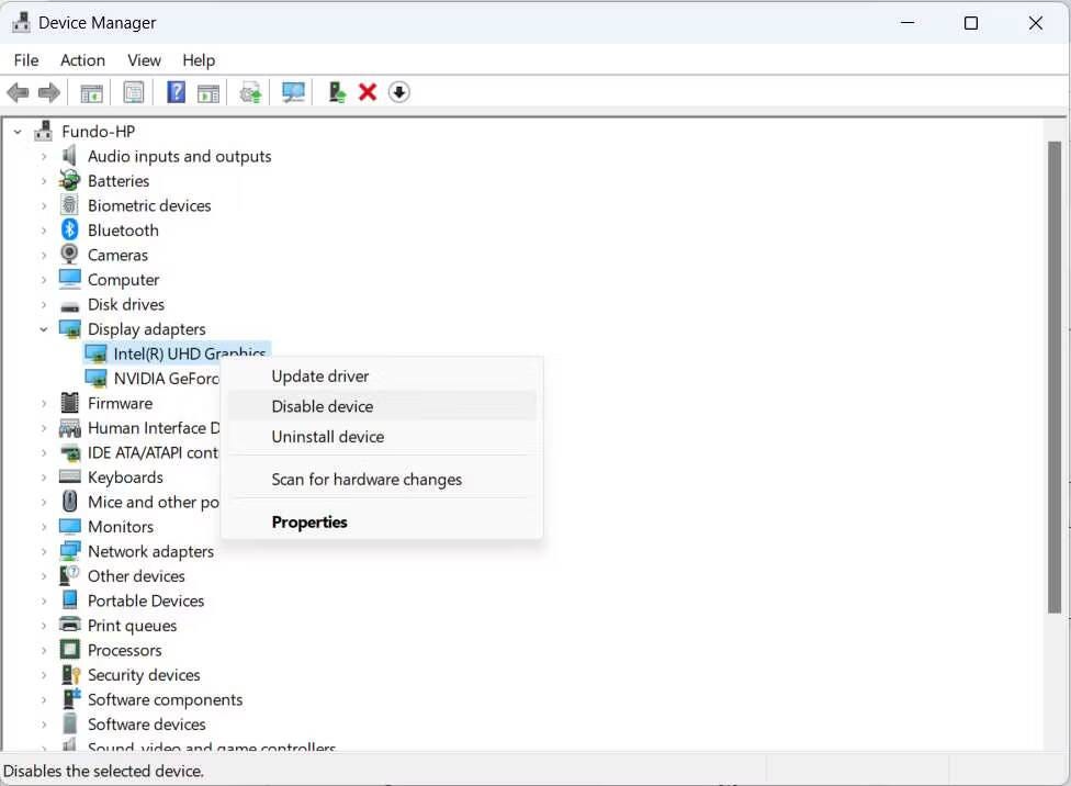 صورة لـ كيفية تعطيل بطاقة الرسومات المُدمجة على Windows (ومتى يجب عليك ذلك) | 1Onsjz8W12aWpOevZ-buMcQ-DzTechs