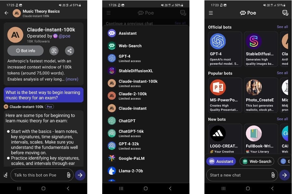 صورة لـ أفضل الخيارات المُنافسة لتطبيق ChatGPT من OpenAI المُخصصة للهواتف المحمولة | 1-G08yMq3fAJJ1FhkfsnVfw-DzTechs