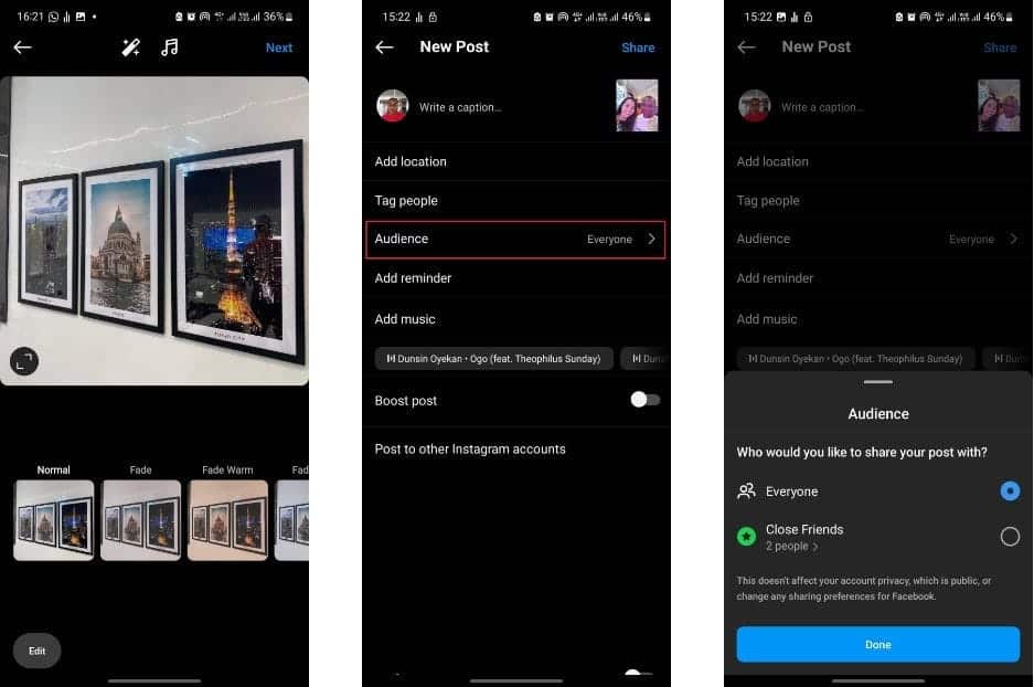صورة لـ كيفية مشاركة منشور على Instagram مع “الأصدقاء المُقربين” فقط | 14ASLAWj2iqfeeRdlkPDJ6A-DzTechs
