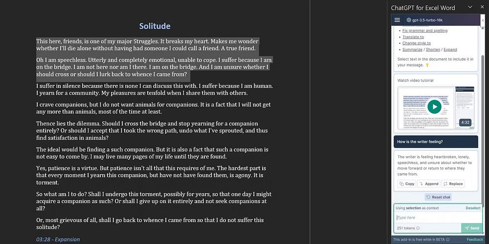 صورة لـ كيفية أتمتة إنشاء مستنداتك وتحسينها باستخدام ChatGPT في Microsoft Word | 174kO3dznip4FNt93uGrDIQ-DzTechs