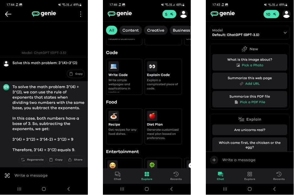 صورة لـ أفضل الخيارات المُنافسة لتطبيق ChatGPT من OpenAI المُخصصة للهواتف المحمولة | 1B_3WPZ03mvCHNE1tNtLf5w-DzTechs