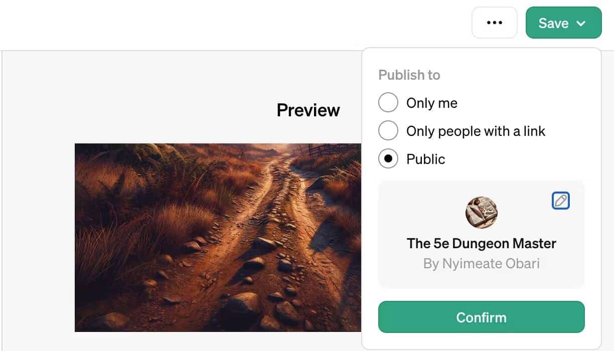 صورة لـ كيفية استخدام “إنشاء GPT” للحصول على إصدار مُخصص من ChatGPT | 1Kkp8jlj8aZ5aqC6AlS26nw-DzTechs