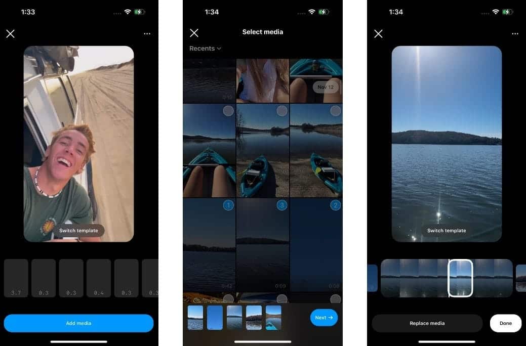 صورة لـ كيفية البحث عن نماذج مقاطع الريلز واستخدامها على Instagram لتحسين ما تُشاركه | 1LOoioI2uqjcFvaDR5IXiMA-DzTechs