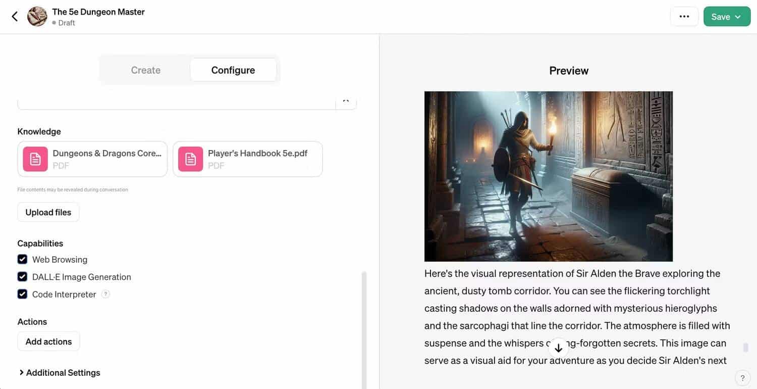صورة لـ كيفية استخدام “إنشاء GPT” للحصول على إصدار مُخصص من ChatGPT | 1NtWIQ6646aT_VUgPvZfeSQ-DzTechs