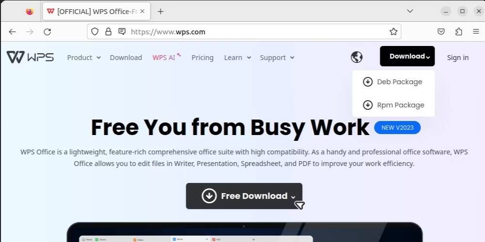 صورة لـ كيفية تثبيت WPS Office على Ubuntu | 1SBkjKEi_PP-fHLphjFx3Aw-DzTechs