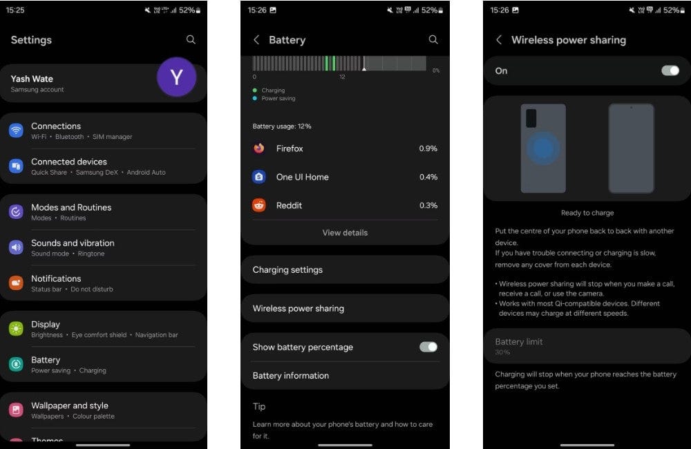 صورة لـ كيفية استخدام ميزة مشاركة الطاقة لاسلكياً من Samsung لشحن الأجهزة الأخرى لاسلكيًا | 1doCNTWy7wwQ3Mjul-ZHlFQ-DzTechs