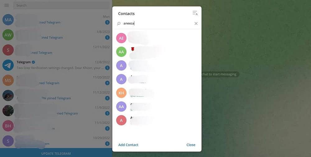 صورة لـ خطوات إضافة جهات اتصال جديدة بسهولة على Telegram | 1eL5kQOX8AcrmTO_xJzmkUA-DzTechs