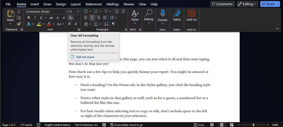صورة لـ حلول لمُشكلة حذف النص بشكل تلقائي في Microsoft Word | 1f-ommn2ItLbCDz1f7k7WBA-DzTechs