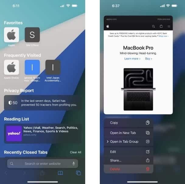 صورة لـ كيفية إزالة قسم “تمت زيارتها مرات مُتكررة” في Safari (على الـ iPhone والـ Mac) | 1nlcnFvqjLPCl5Z1tM3321A-DzTechs