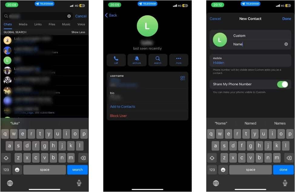 صورة لـ خطوات إضافة جهات اتصال جديدة بسهولة على Telegram | 1nqJNMgxTL7uMmyQb3oF48A-DzTechs