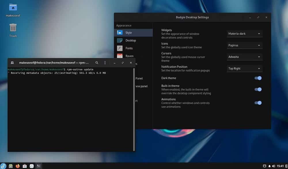 صورة لـ استعراض كامل لـ Fedora Onyx: توزيعة Linux القوية والمُبتكرة المبنية على Budgie | 1r5jTXlM9D3BsKRAPMJ4Orw-DzTechs